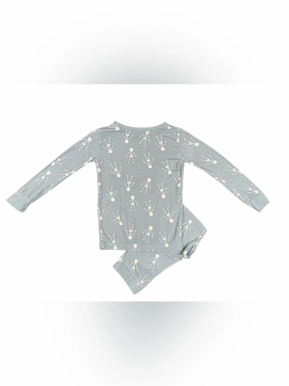 LITTLE ONE SHOP Skeleton Squad Halloween Bamboo Pajama Set - 2T